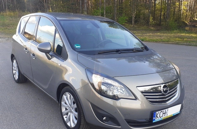 Opel Meriva cena 29900 przebieg: 61000, rok produkcji 2012 z Krzeszowice małe 466